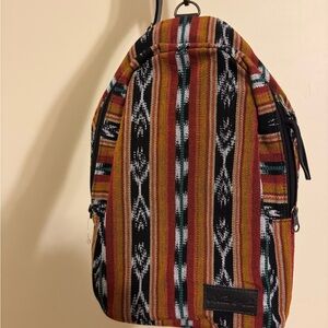 Nena& co  Striped sling backpack